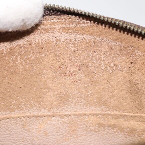 LOUIS VUITTON Monogram Trousse Demi Ronde Cosmetic Pouch - Picture 15 of 15